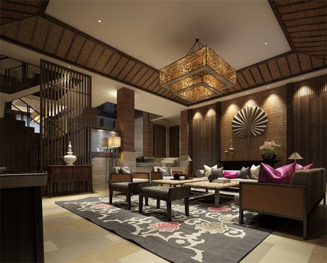 东南亚风格别墅装修，注重的是品质。