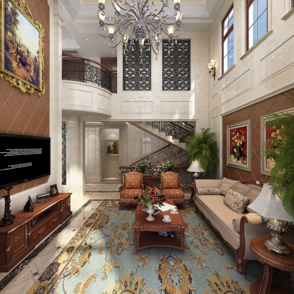 美式风格别墅设计，力求打造出最好的效果。