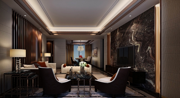 现代中式风格别墅设计，力求打造出最好的效果。