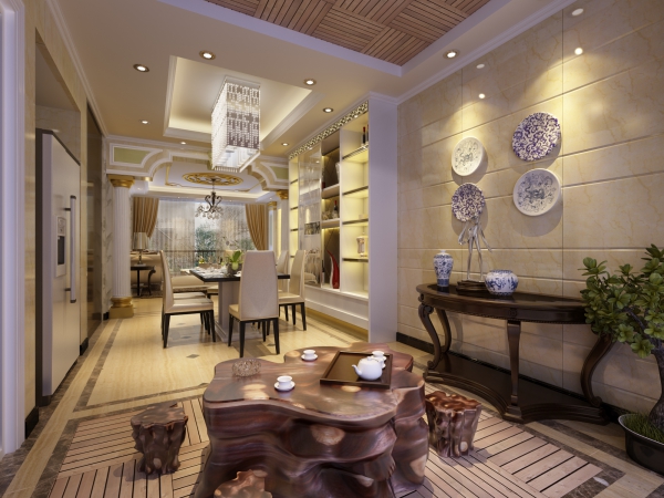 欧式别墅装修设计，注重的是品质与质量。