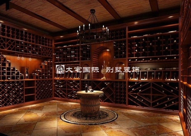 红木在别墅设计中被大量使用