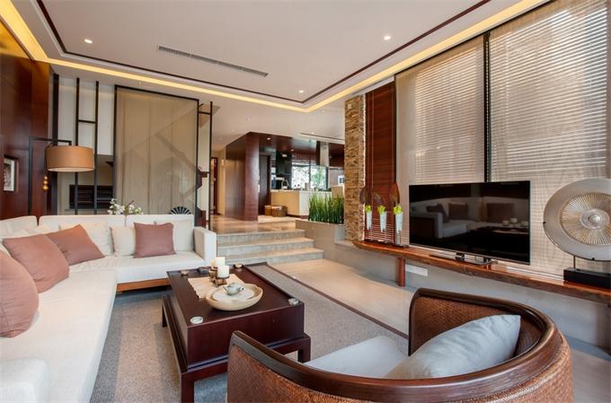 客厅走廊独栋别墅设计图片借鉴