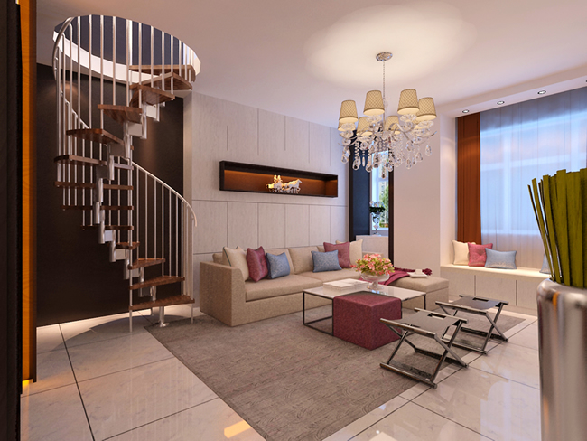  现代简中式别墅装修，强调的是品质与质量。
 