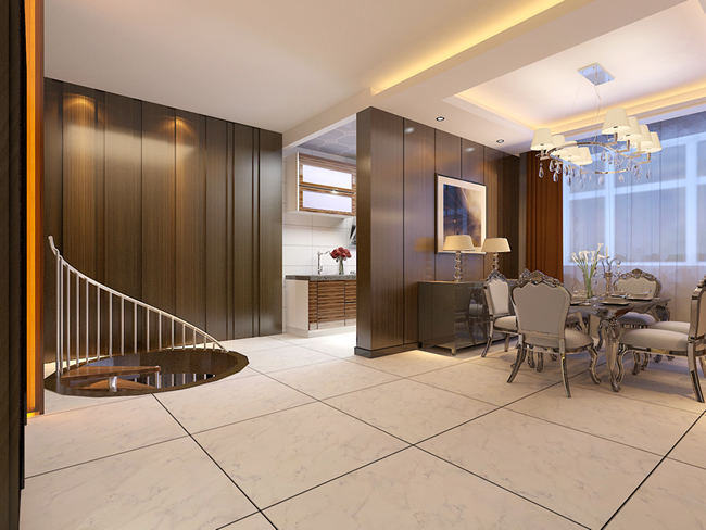  现代简中式别墅装修，要展现出户主品味。