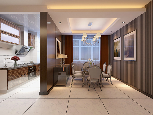  现代简中式别墅装修，美观是次要的。