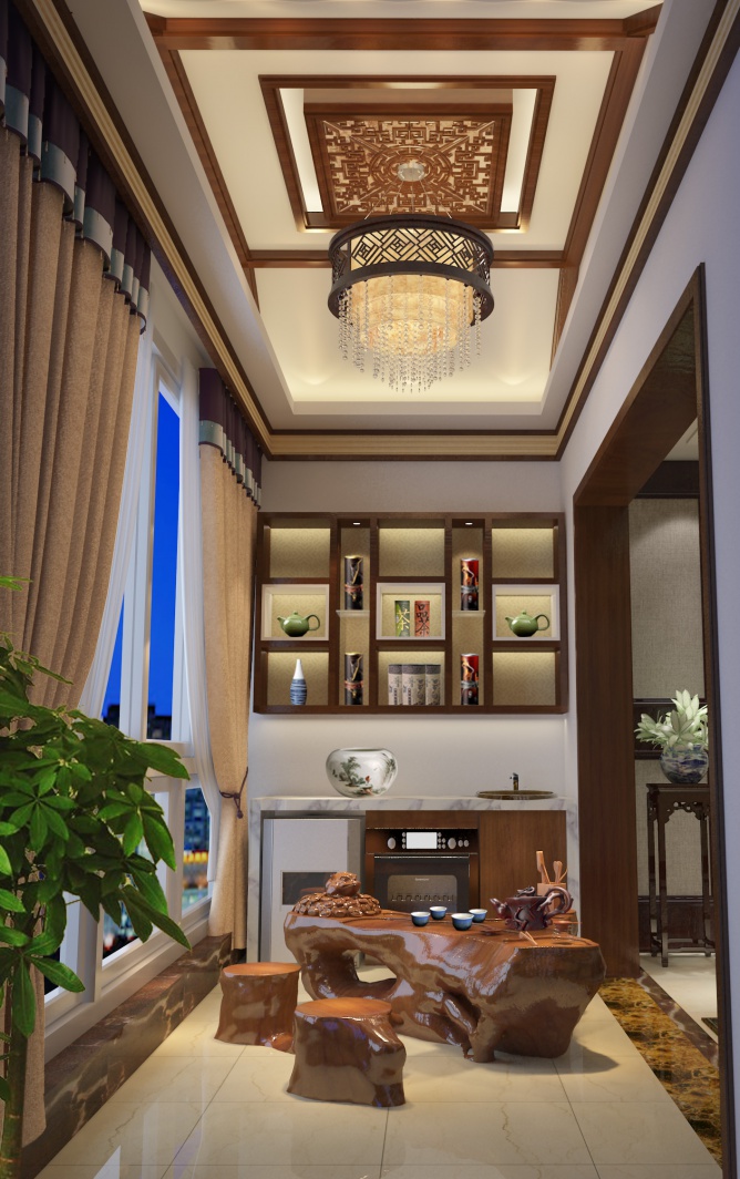 别墅中式装修，学会利用创新。