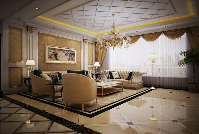 别墅设计效果图，强调的是品质与质量。