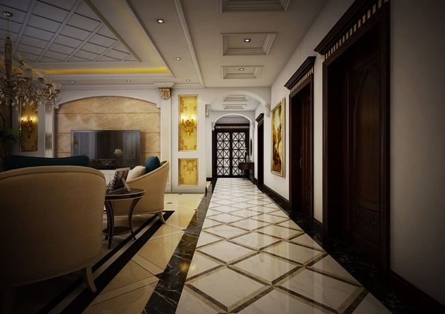 别墅设计效果图，美观是次要的。