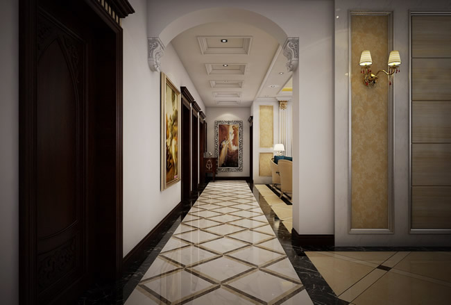 别墅设计效果图，注重以人为本的设计原则。