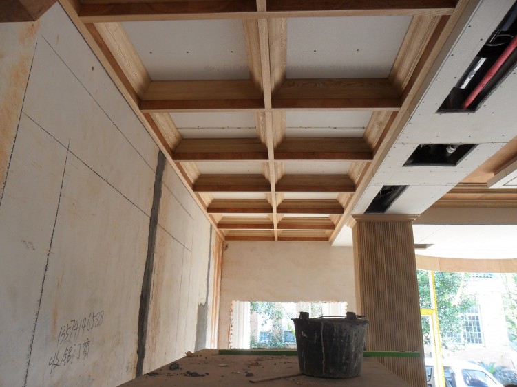 大宅国际别墅装修施工管理现场图