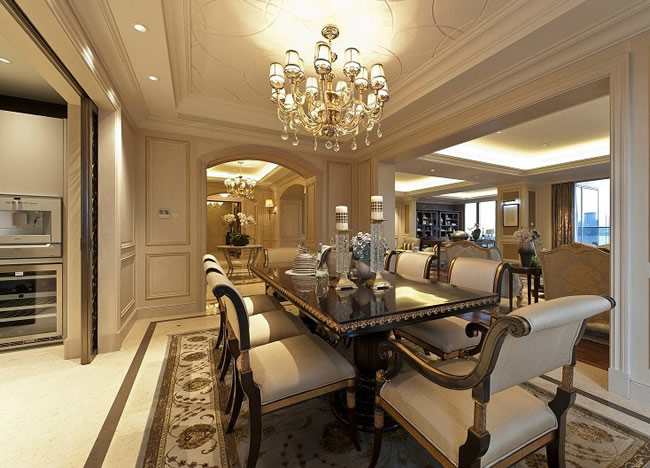 简欧风格别墅设计，要展现出户主品味。