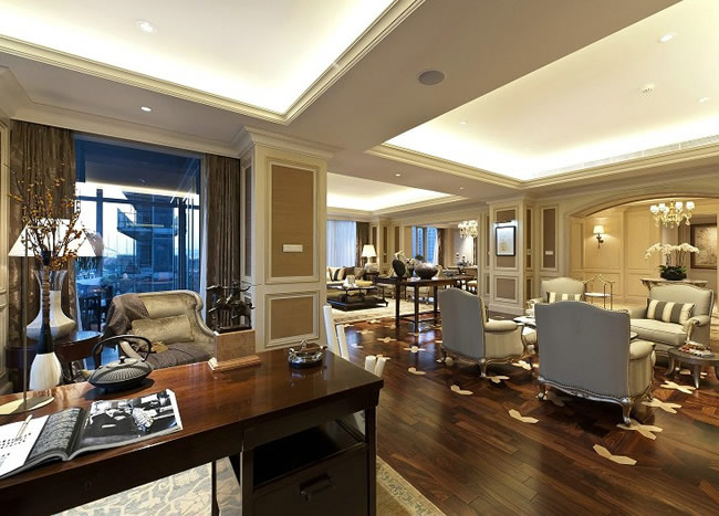 简约欧式别墅设计，强调的是品质与质量。