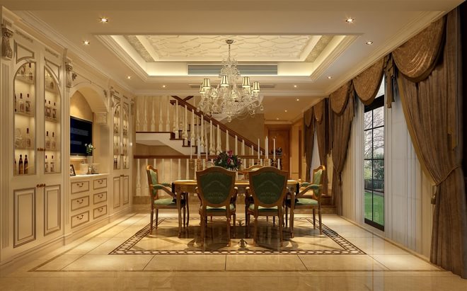 欧美风格别墅设计，学会利用创新。