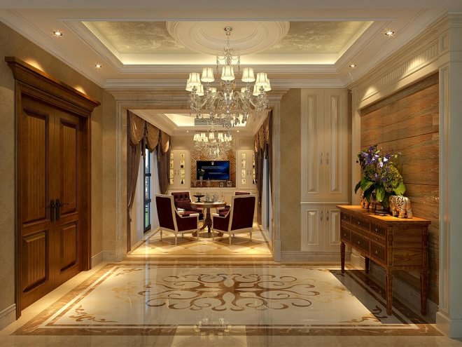 欧美风格别墅设计，美观是次要的。