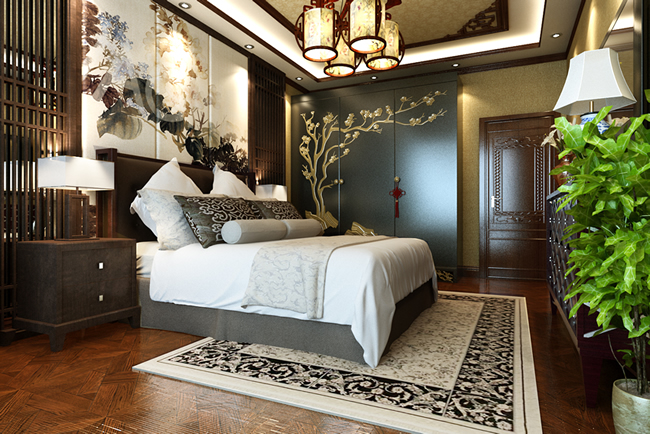 别墅卧室设计效果图，展现出最好的一面。