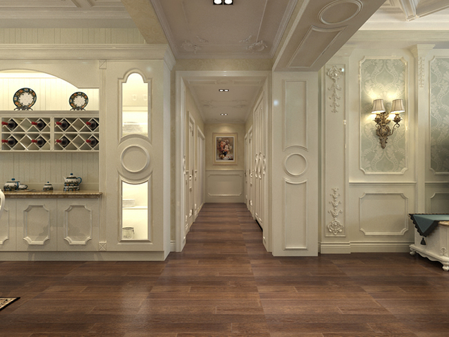 别墅装修设计装饰，做好细节方面的处理。