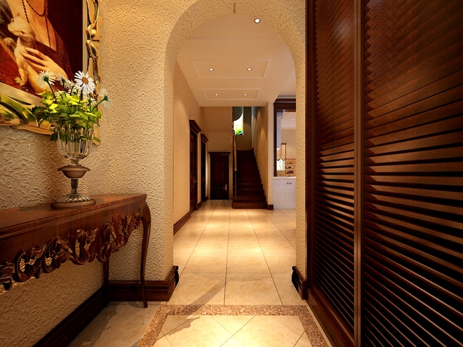 别墅设计效果图，一定要呈现出美感。