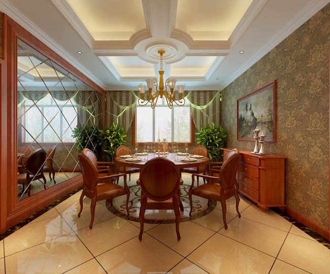 别墅室内装修设计图，将设计理念融进其中。