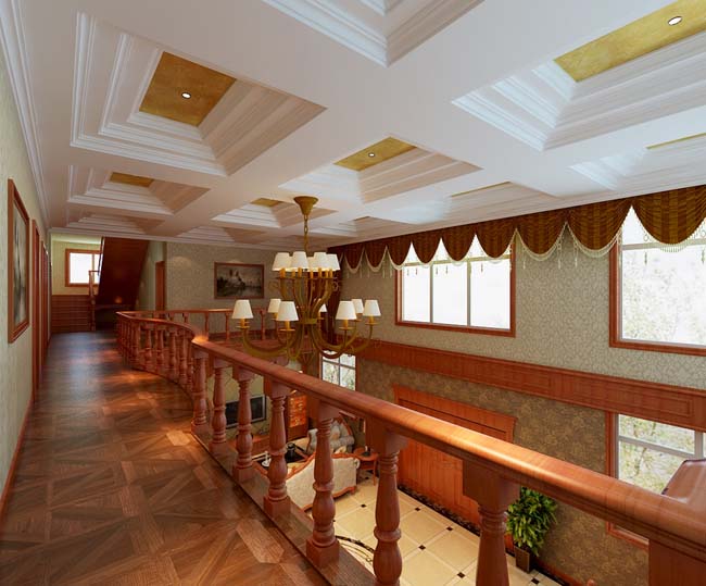 别墅室内装修设计图，把握好细节之处。