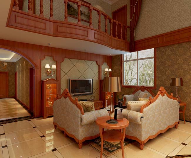 欧式风格别墅设计效果，注重的是品质与质量。