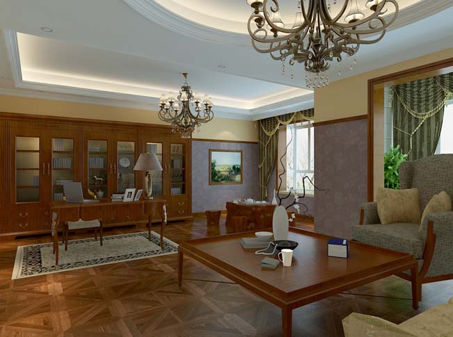 欧式风格别墅设计效果，以人为本的设计原则。