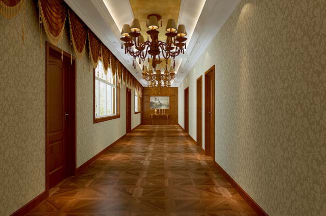 欧式风格别墅设计效果，突出完整的理念。