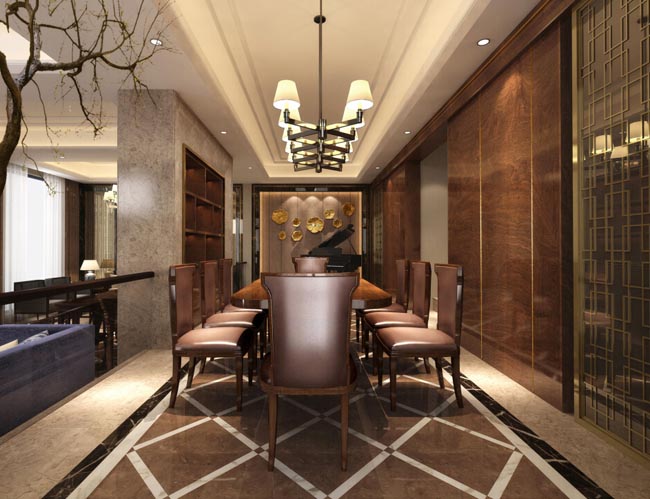 中西合璧别墅设计，体验出双重的美感。