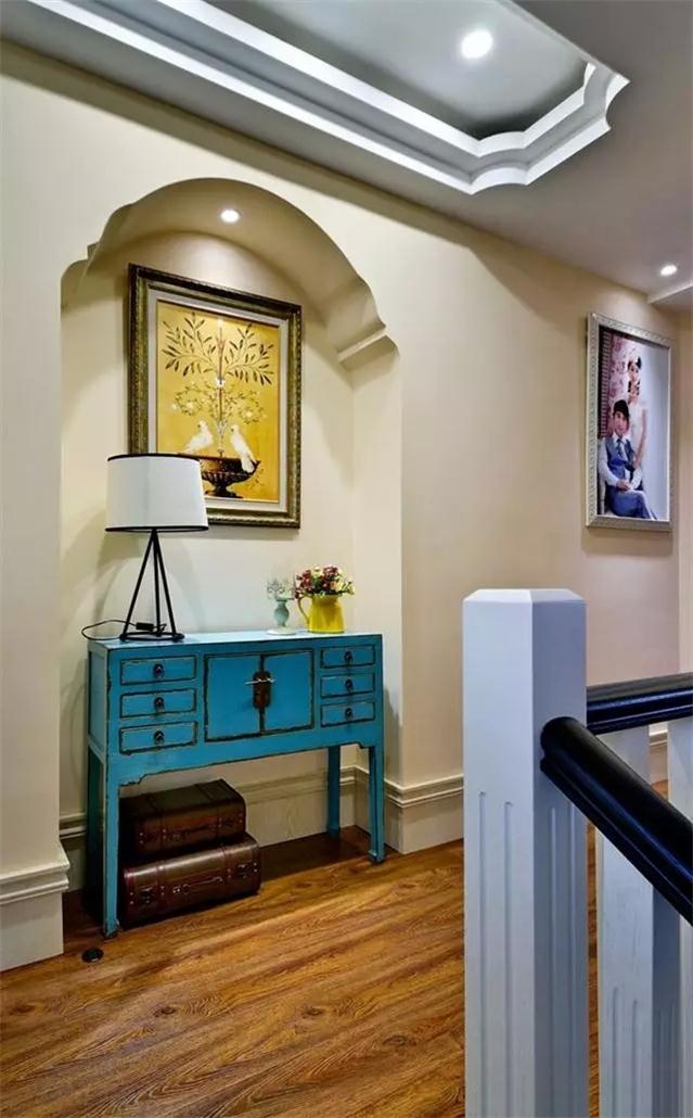 复式别墅装修设计,文化展现也是很重要。