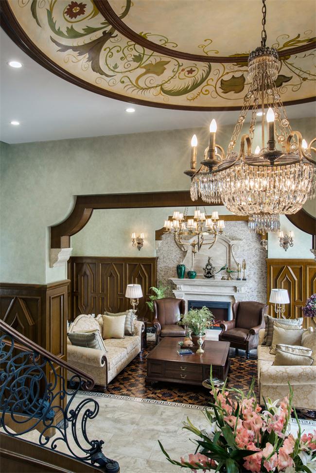 别墅设计效果图，品味在与点滴处。