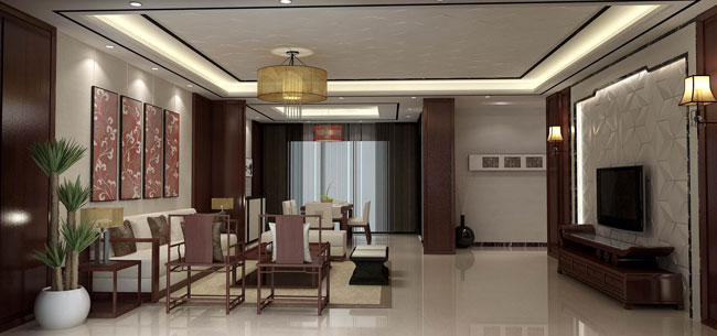 家庭别墅现代中式设计，一定要注重细节处。