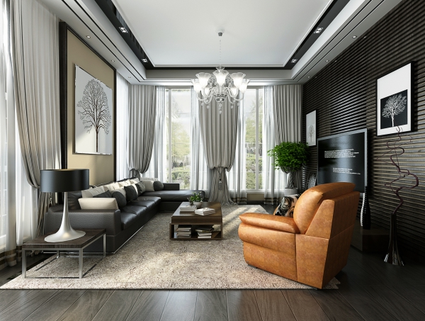 现代简约别墅装修，一定要注重细节处。