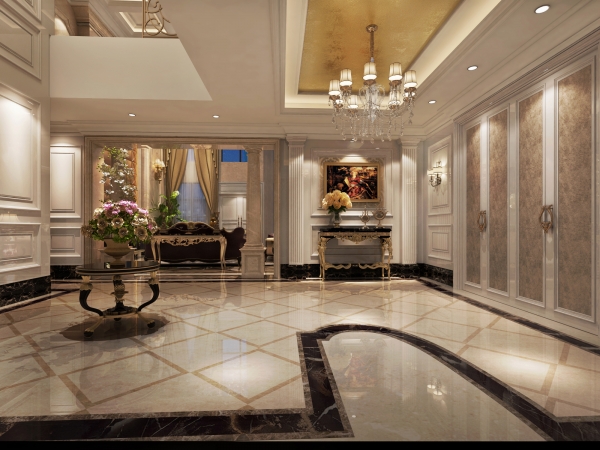 欧式风格自建别墅设计，打造出完美的空间格调。