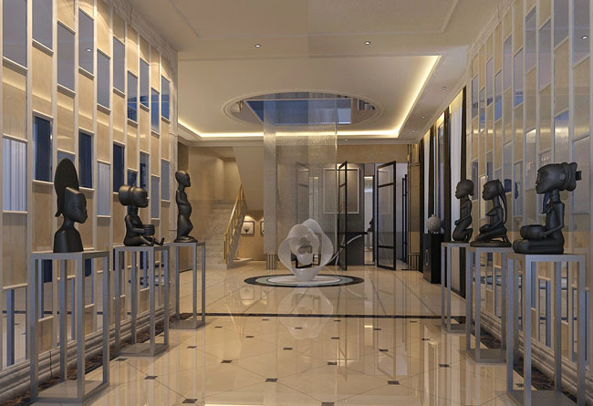 现代中式风格别墅装修，一点要注意细节处。