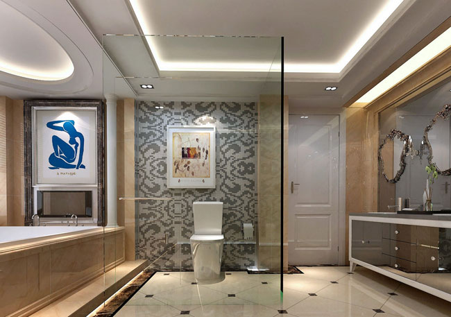 现代中式风格别墅装修，创意也是很很重要。