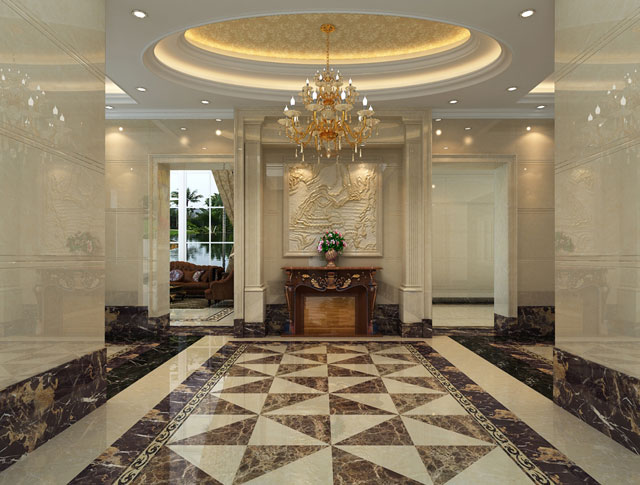 欧式别墅设计案例，打造出完美的空间格调。