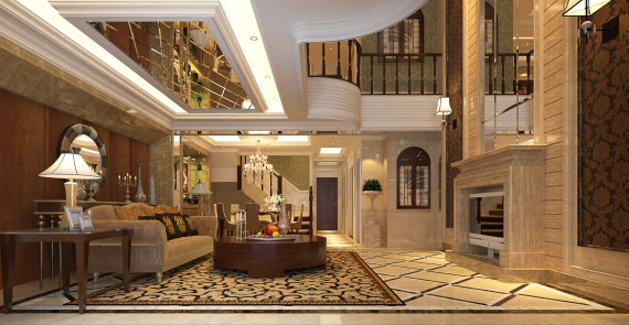 别墅客厅设计，要呈现出温馨之感。