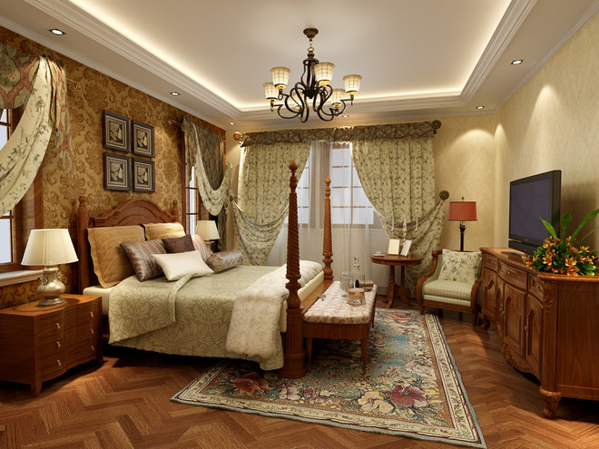 美式风格别墅装修设计，一点要注意细节处。