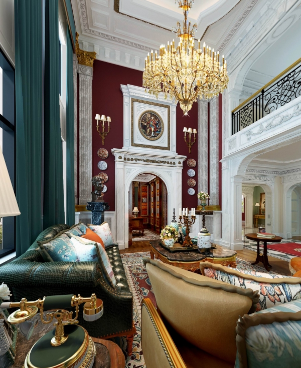 精品别墅设计效果，打造出完美的空间格调。