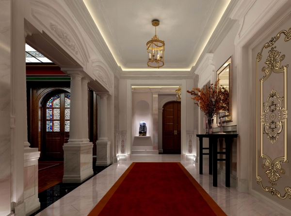 欧式风格别墅设计，注重细节之处。