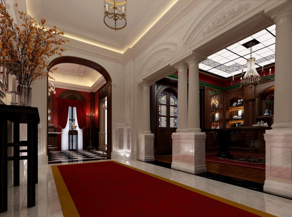 欧式风格别墅设计，打造出经典之美。