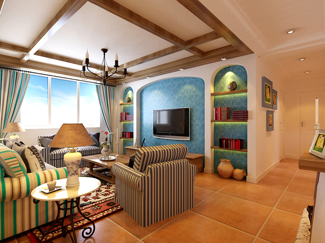 地中海风格别墅设计，力求打造出最好的效果。