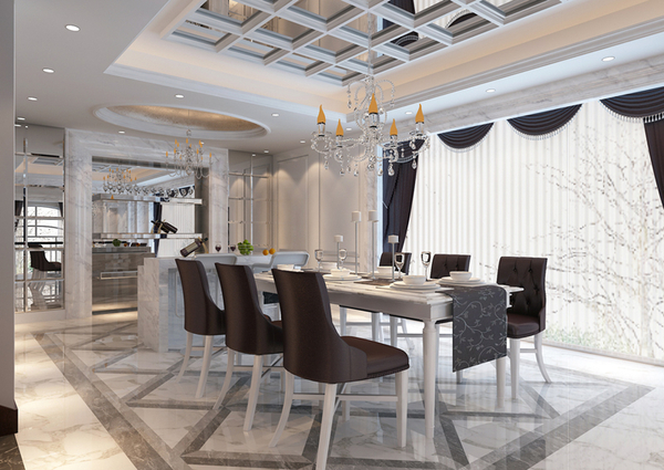 简欧式别墅装修,选择好的设计公司。