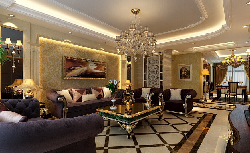 欧式别墅设计景观，注重的是品质。