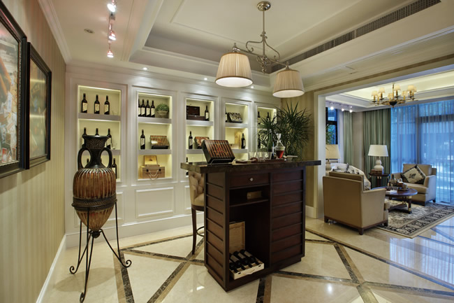 美式别墅设计案例，注重的是品质与质量。
