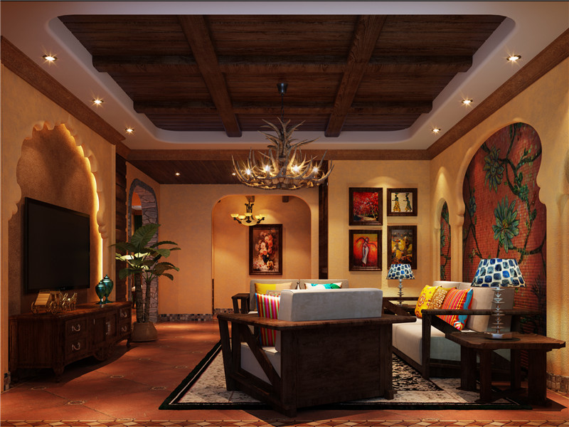 别墅设计效果图，注重的是品质。