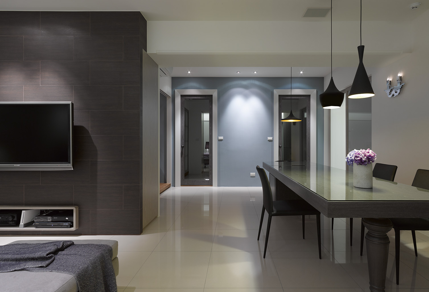 现代简约别墅装修设计，注重的是品质。