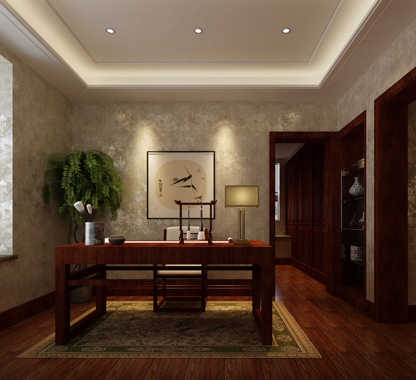 别墅新中式装修风格